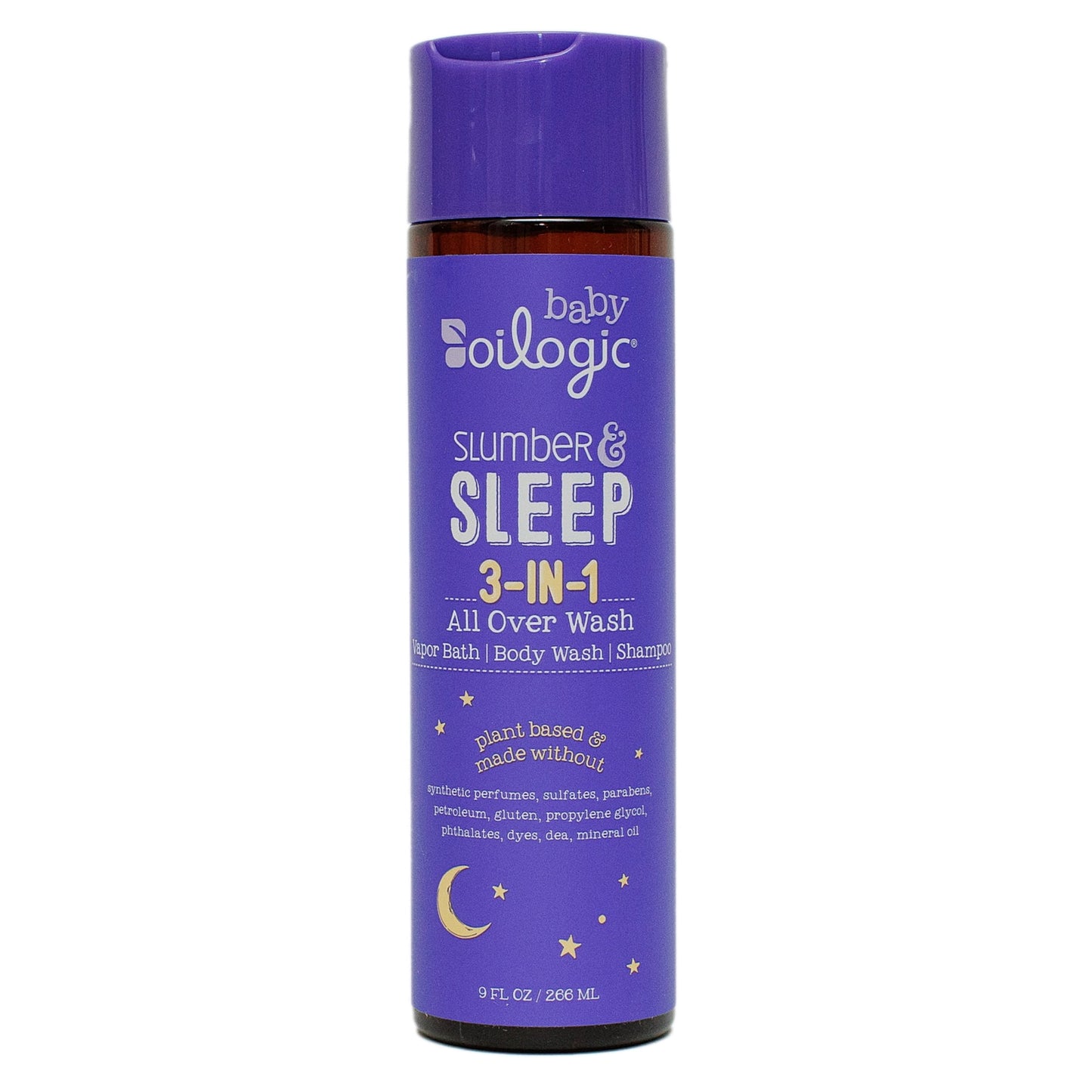 3 in 1 Slumber & Sleep Baby Safe Essential Oil Vapor Bath & Shampoo, 9 Fl Oz